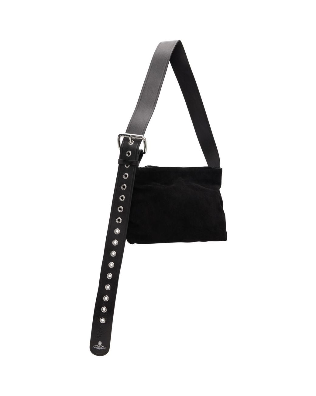 Vivienne Westwood Black Maxime Small Shoulder Bag