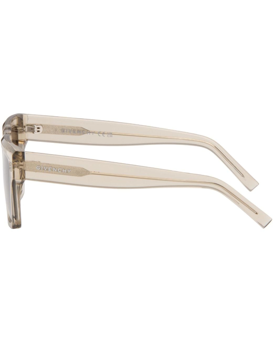 Lunettes De Soleil Beiges Givenchy pour homme en coloris Gray
