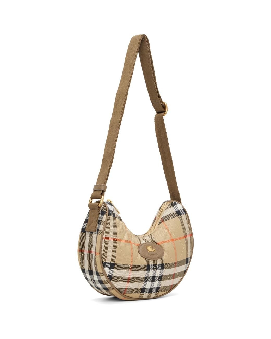 Burberry Metallic Horseshoe Crossbody Bag