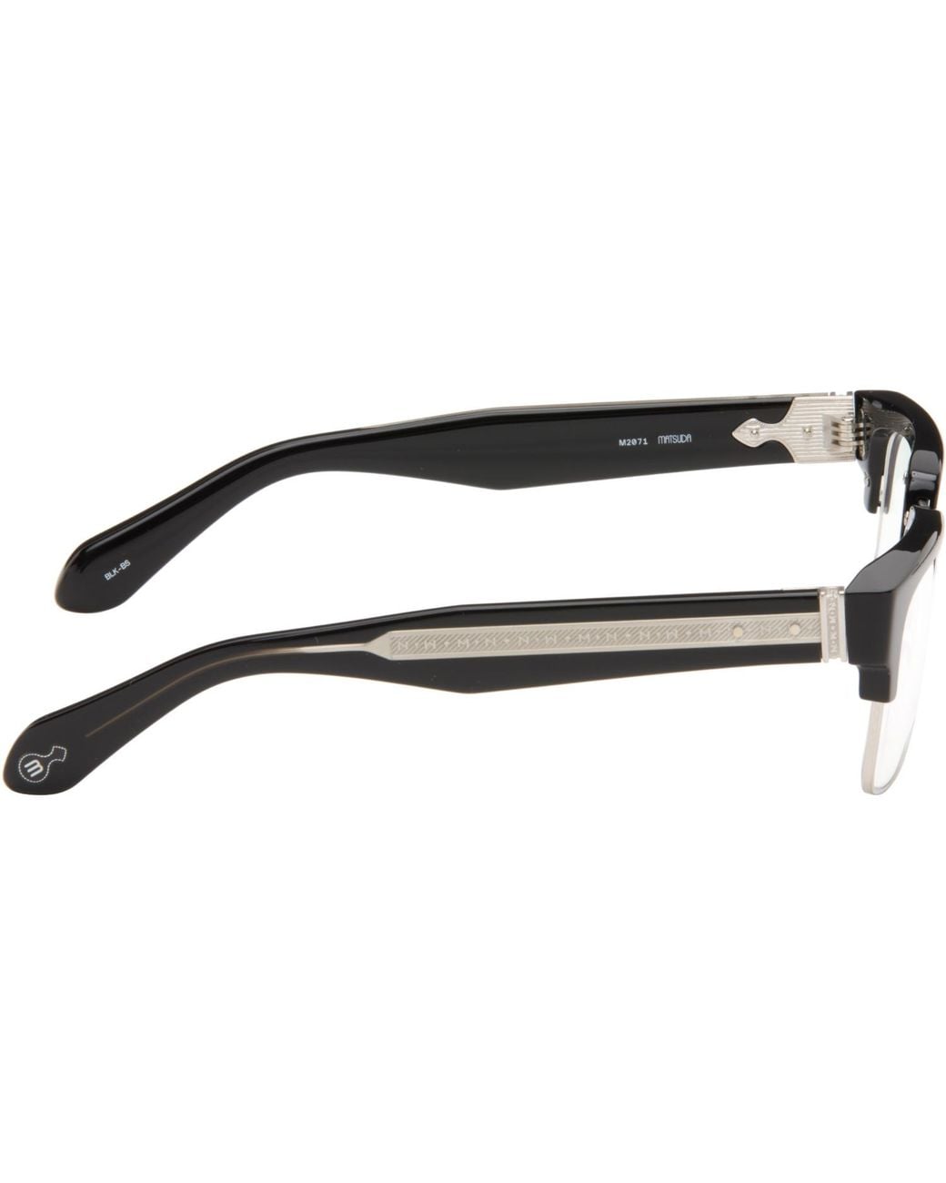 Matsuda Black M2071 Glasses for men