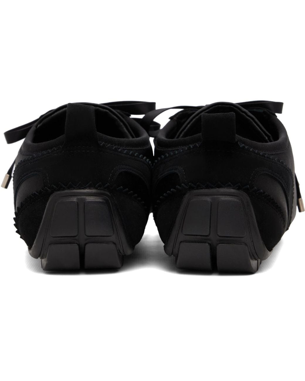Simone Rocha Black Ballerina Grip Sneakers for men