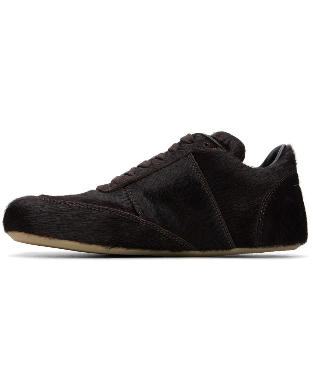 MM6 by Maison Margiela Black Anatomic Sneakers