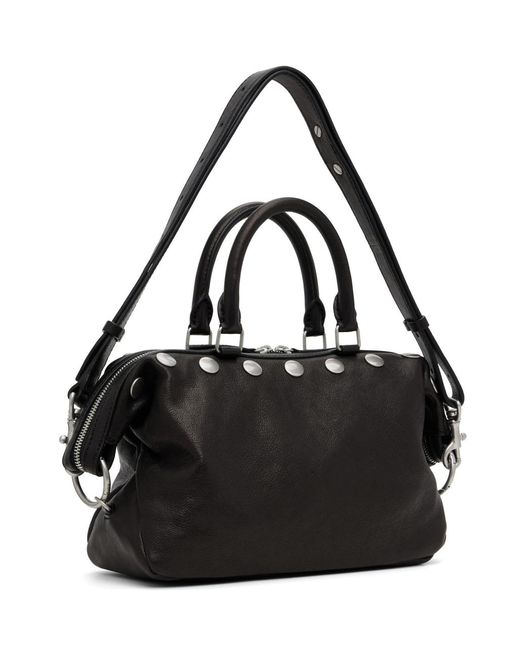 MARGE SHERWOOD Black Dumpling Stud Mini Bag