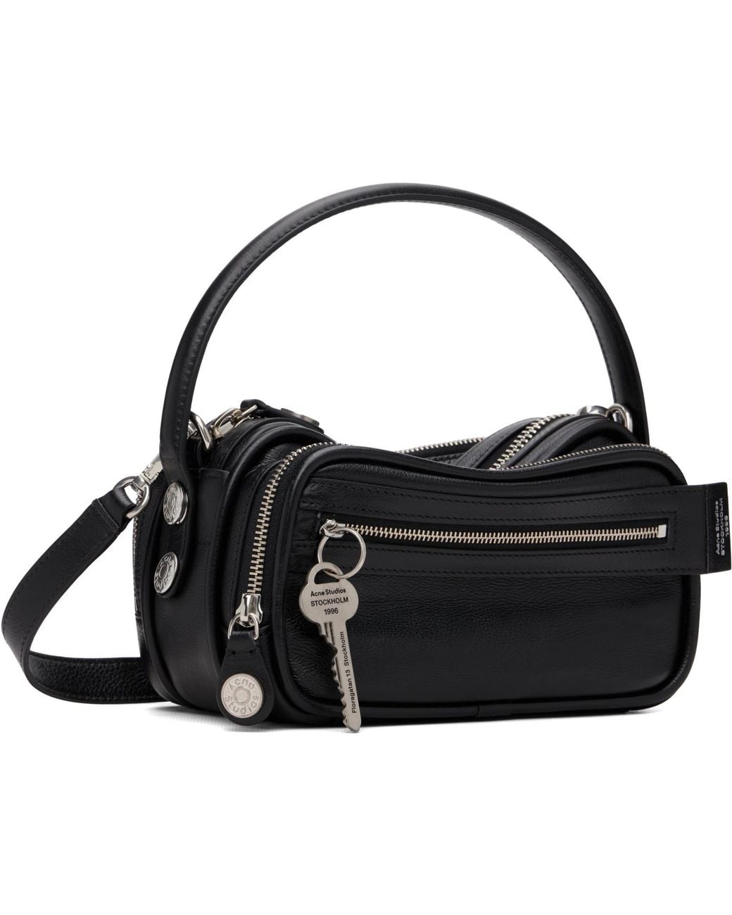 Acne Black Camero Kit Crossbody Bag