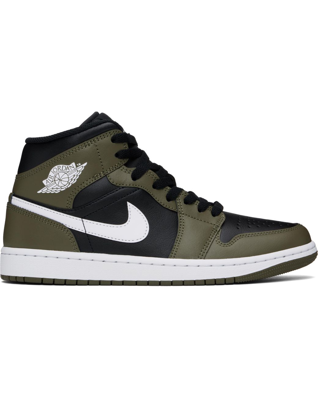 khaki jordan 1s