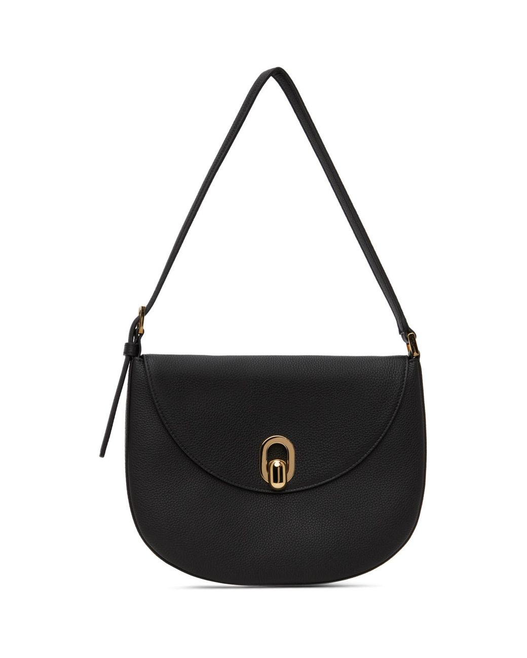 SAVETTE Black Small Tondo Bag