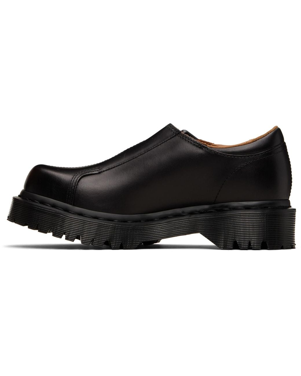 Dr. Martens Black Rejena Mary Jane Old Harness Leather Loafers