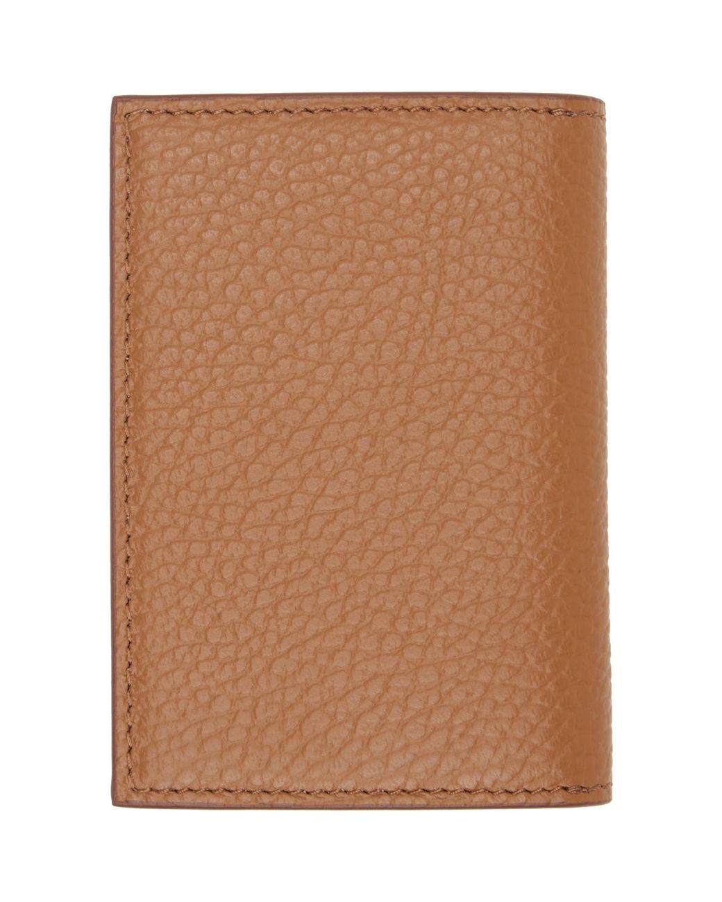 Givenchy Brown Tan Flap Card Holder for men