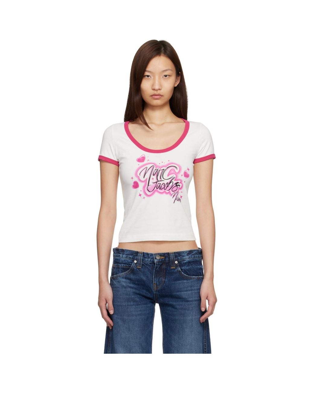 Marc Jacobs Black Ssense Exclusive 'The' City T-Shirt