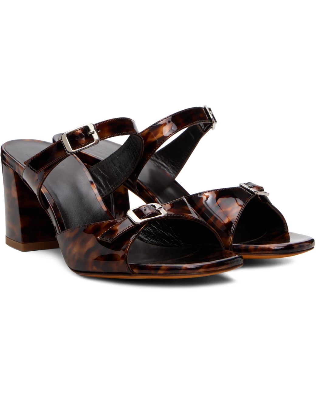 Maryam Nassir Zadeh Brown Una Heeled Sandals