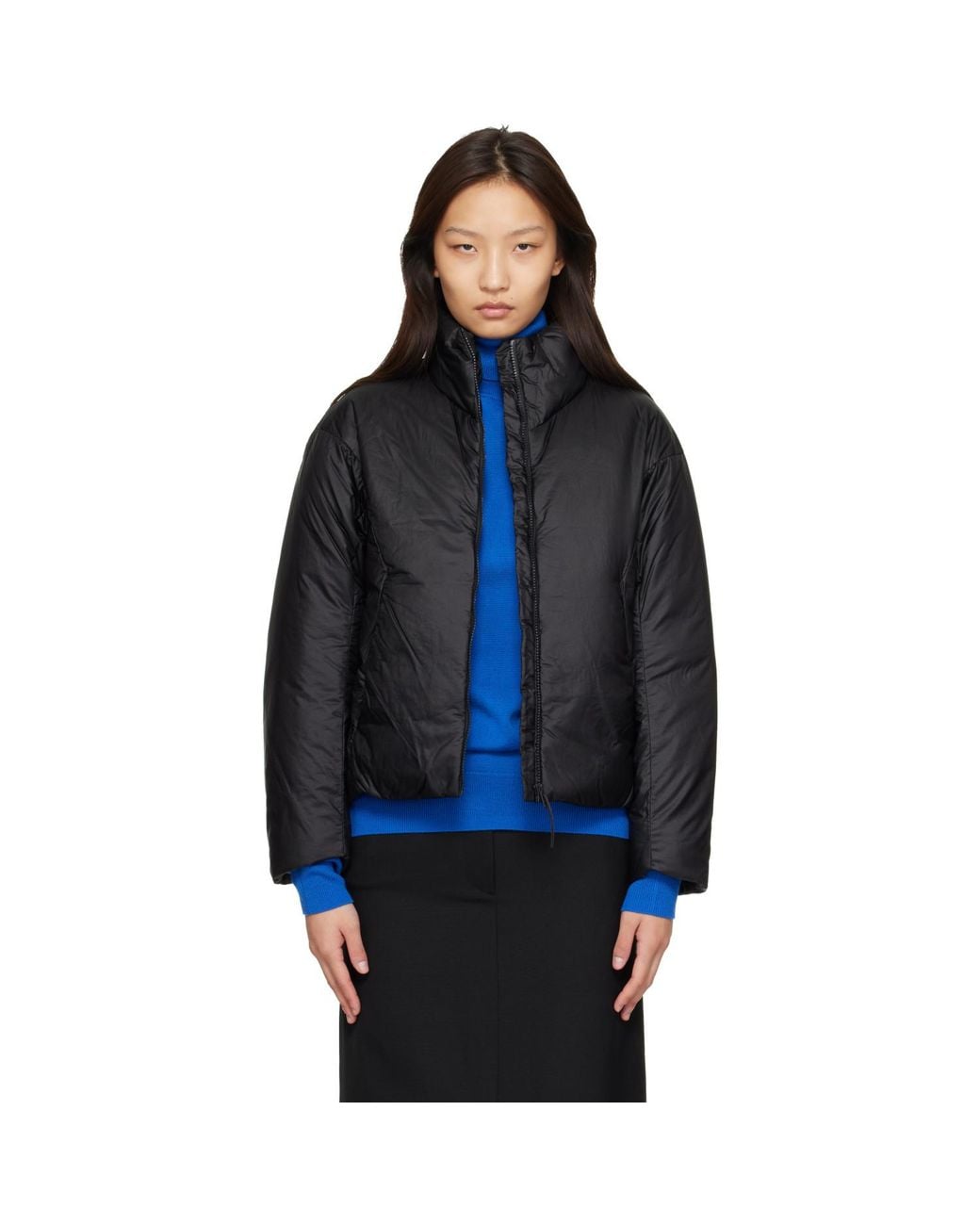 Veilance Blue Conduit Down Jacket