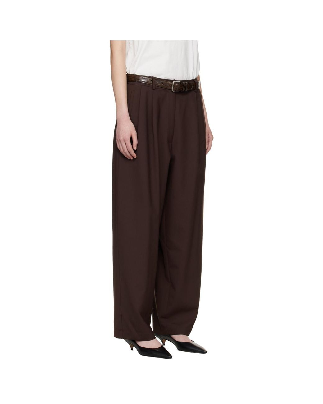 Cordera Black Tailored Masculine Trousers