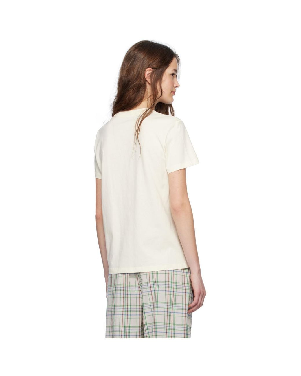 Moncler White Off- S/S T-Shirt
