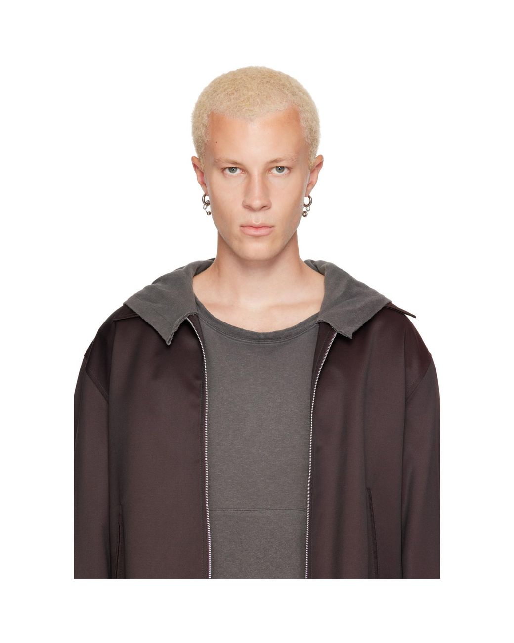 Justine Clenquet Metallic Cecilia Earrings for men