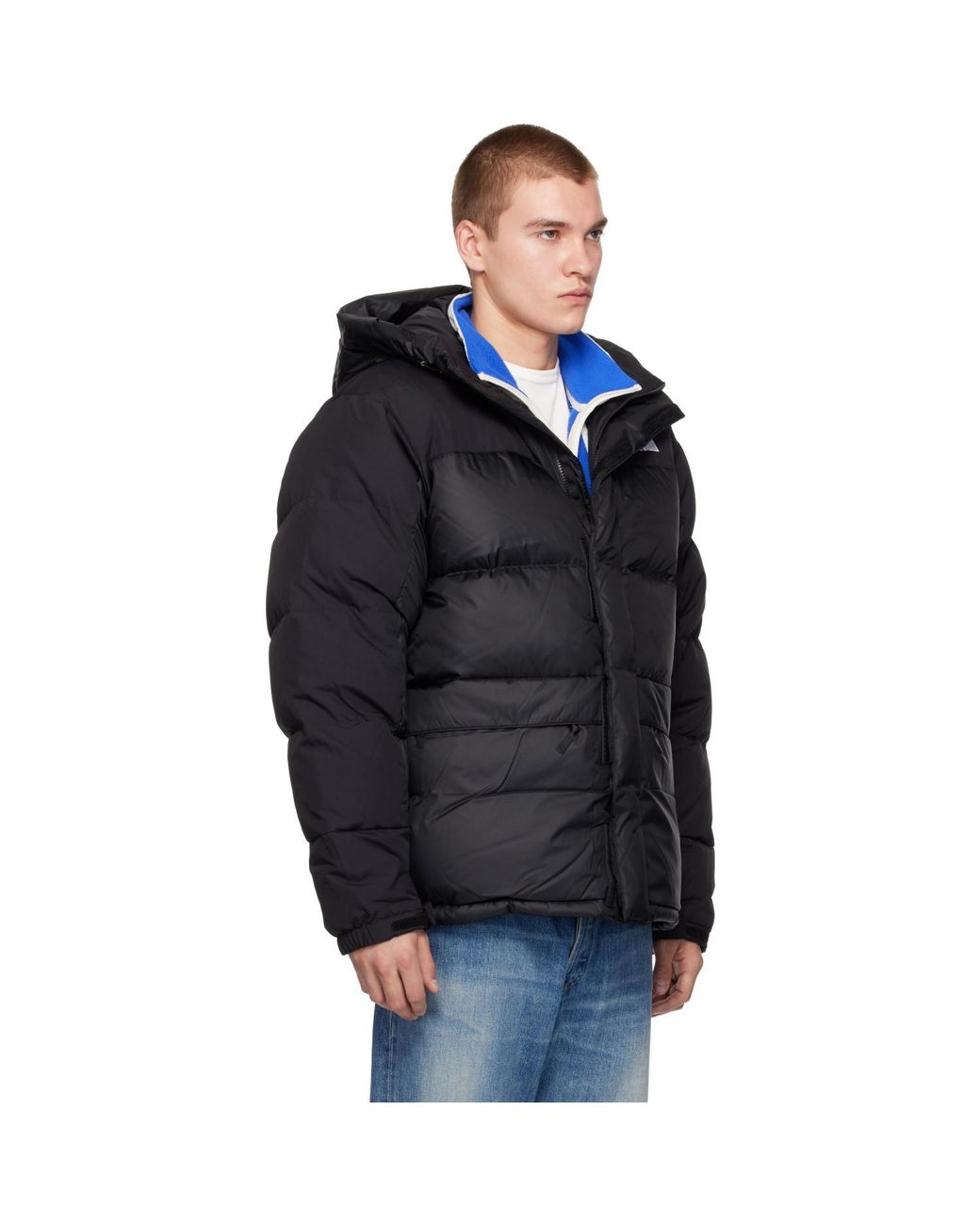 The North Face Black Hmlyn Down Parka Jacket for men