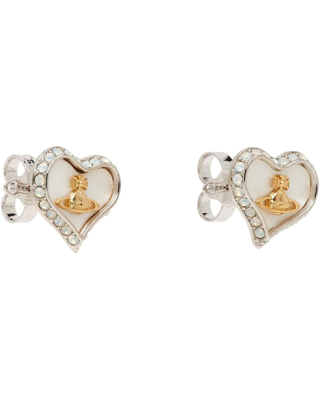 Vivienne Westwood Metallic Petra Earrings