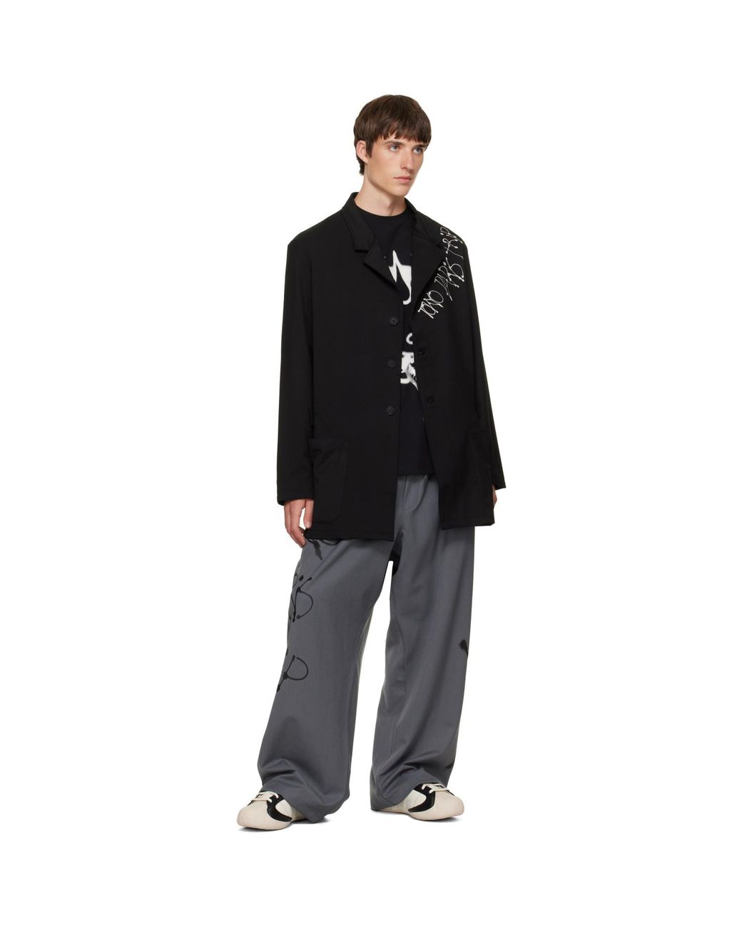 Y-3 White Superstar 3G Sneakers for men
