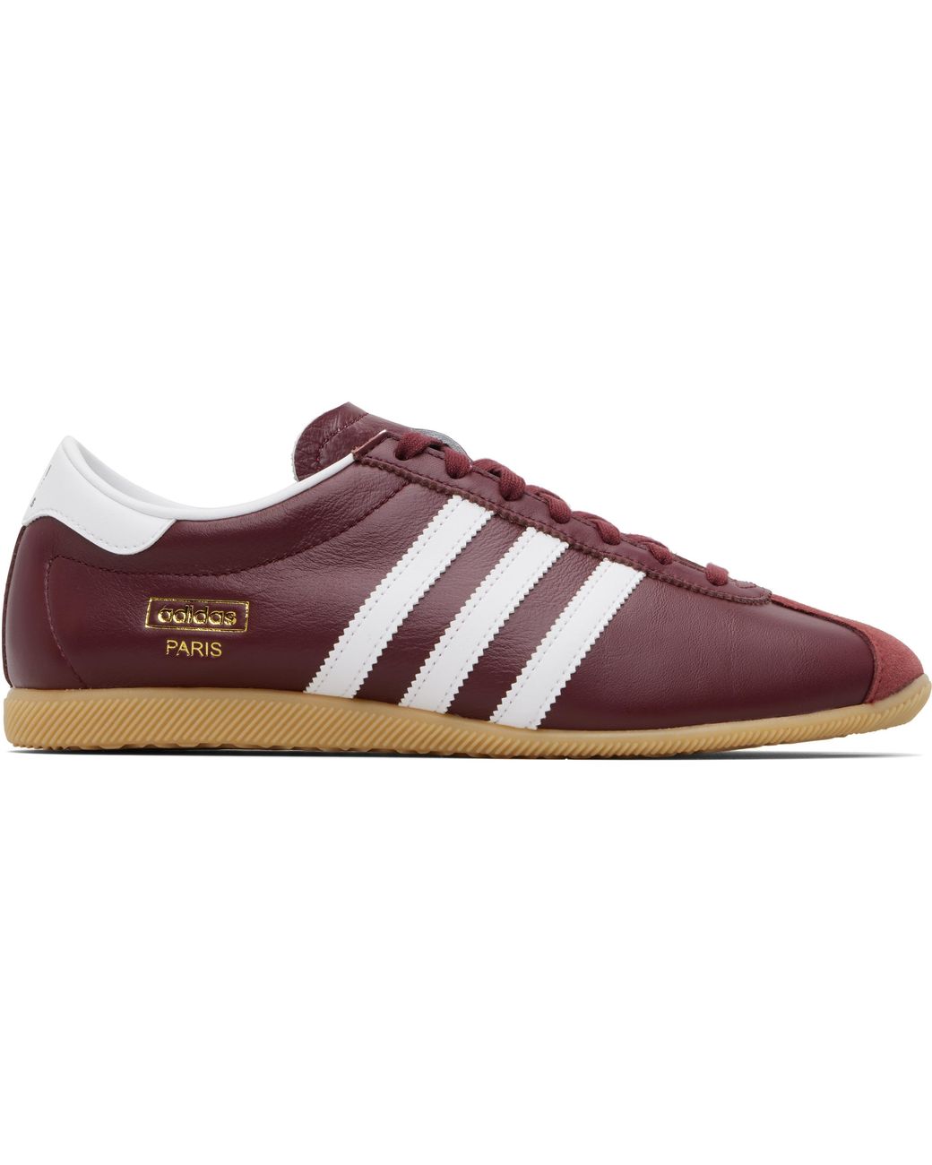 adidas Originals Burgundy Paris Sneakers in Black for Men | Lyst