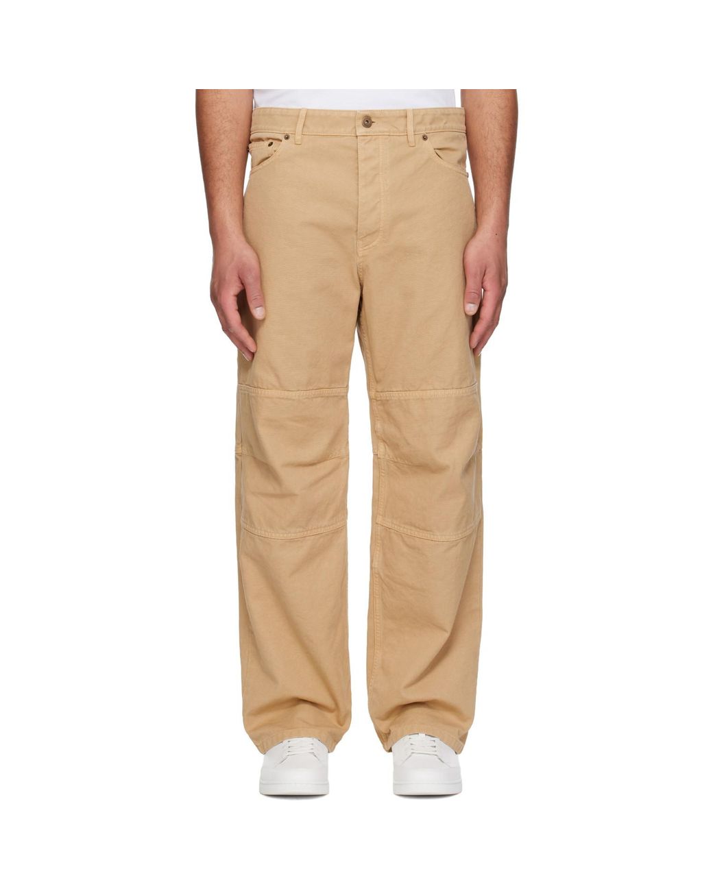 Burberry Natural Corban Trousers for men