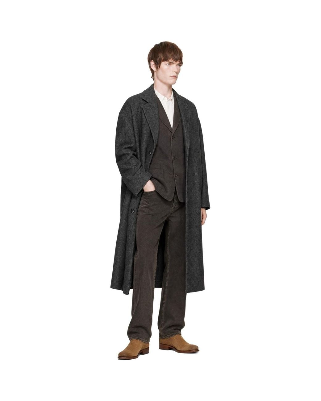 sunflower Black Sb Coat for men
