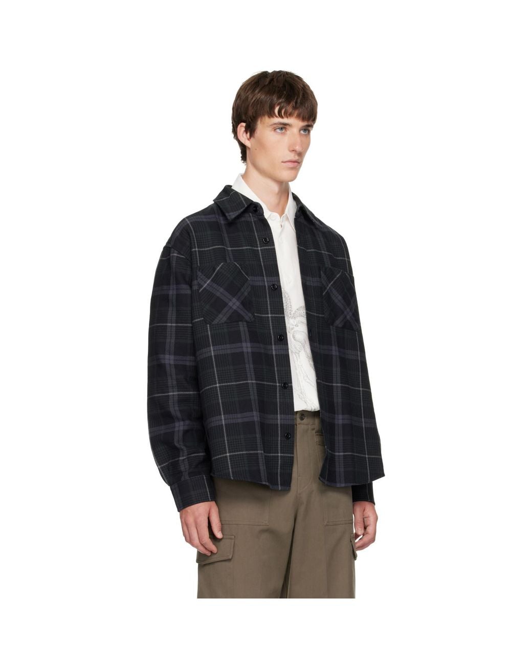Our Legacy Black Whoppin Shirt for men