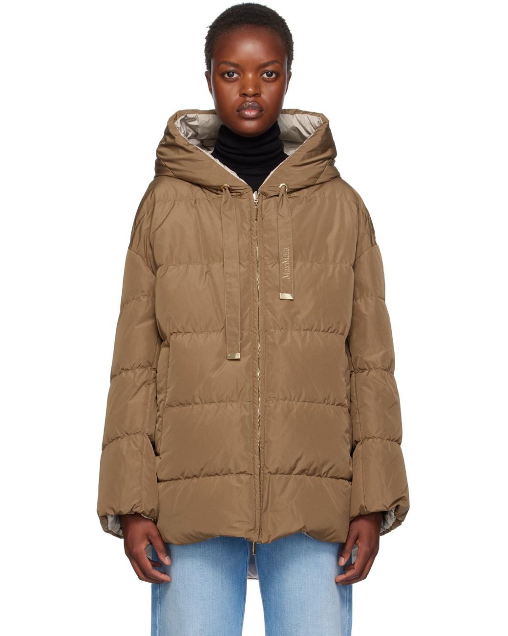 Max Mara The Cube Greenh パデッド ジャケット Max Mara MAX MARA THE CUBE マックスマーラ ザ キューブ