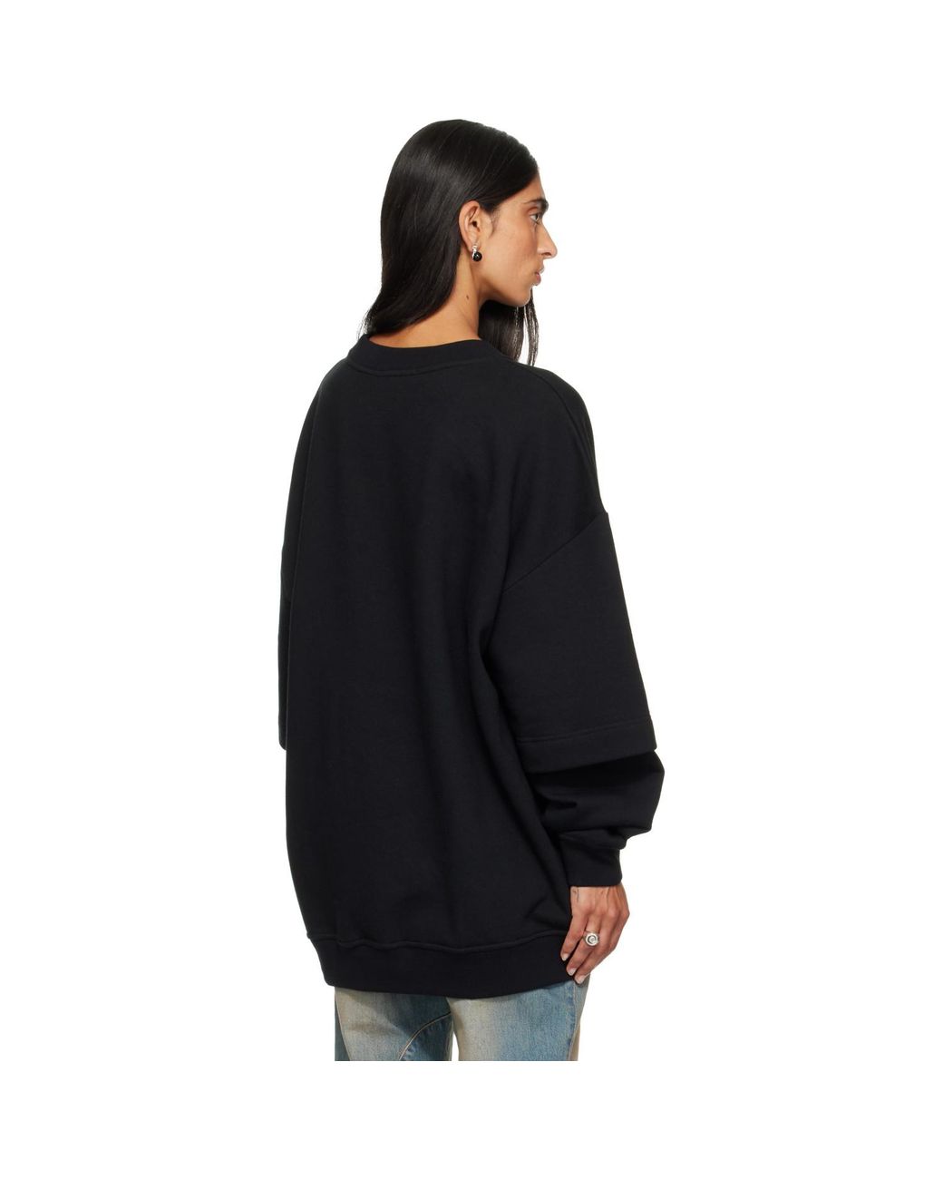 SECONDA Black Ssense Exclusive Luna Sweatshirt