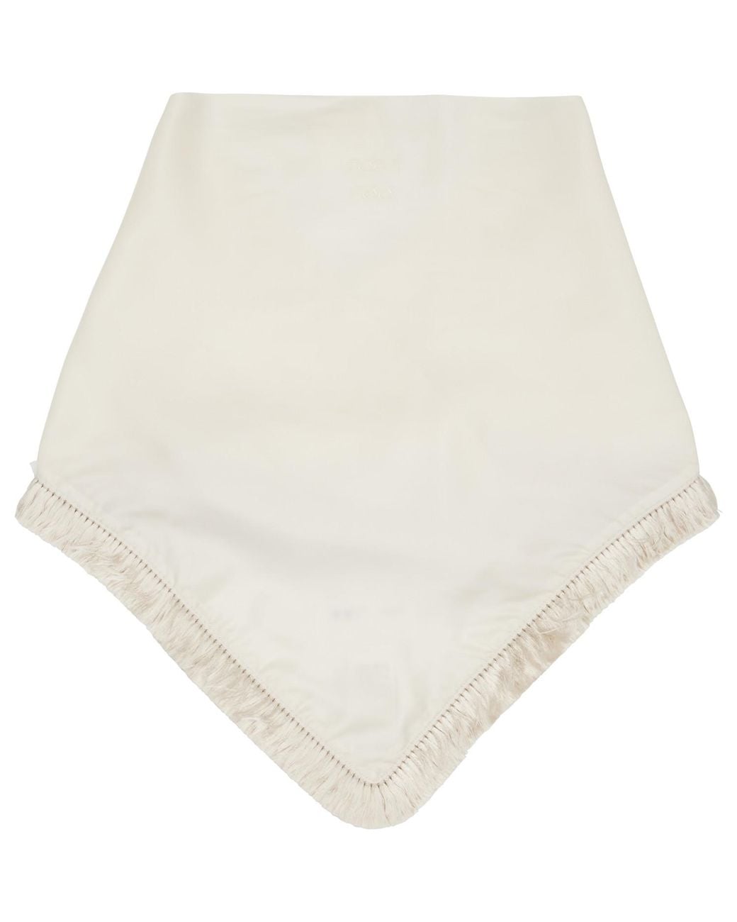 Toga Natural Off- Fringe Scarf
