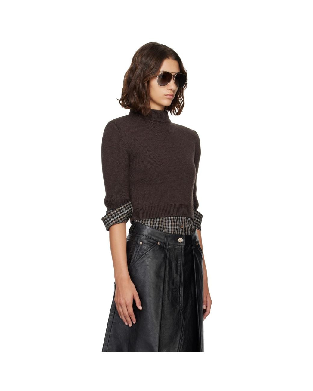 Willy Chavarria Black Chavela Sweater