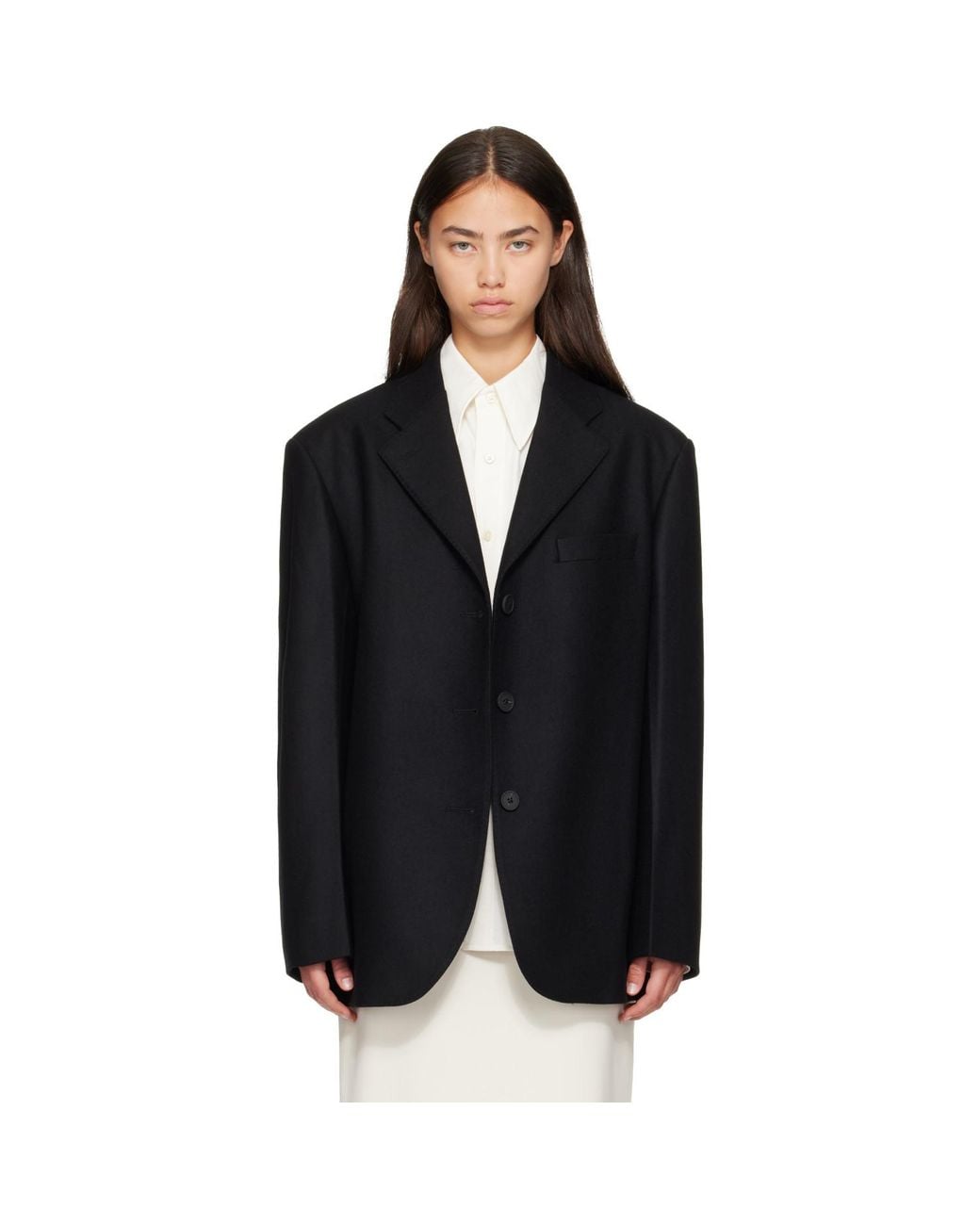Studio Nicholson Black Sono Blazer
