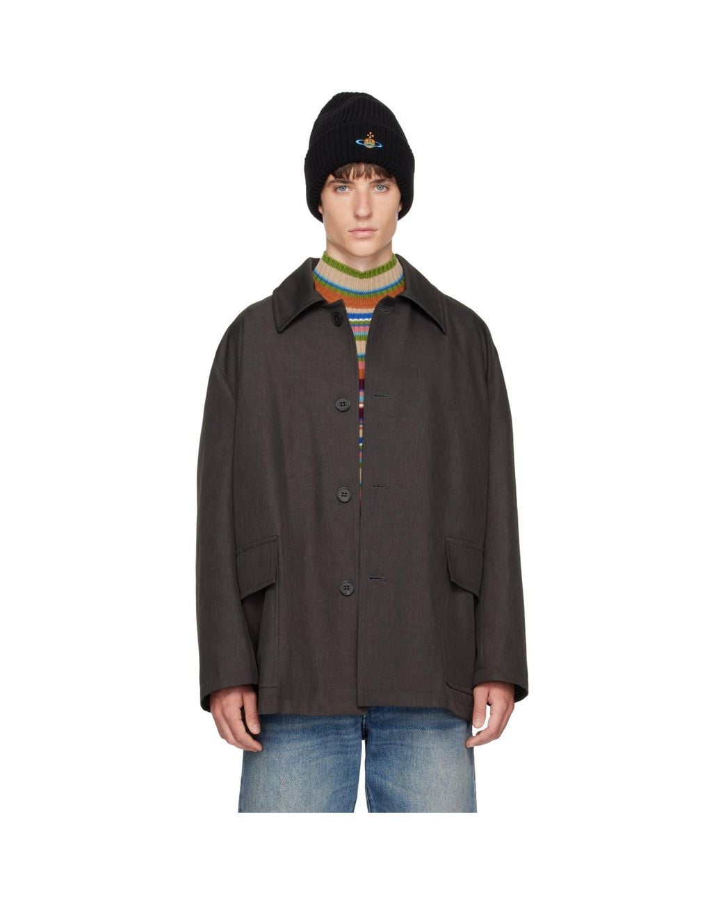 Vivienne Westwood Black Donkey Jacket for men