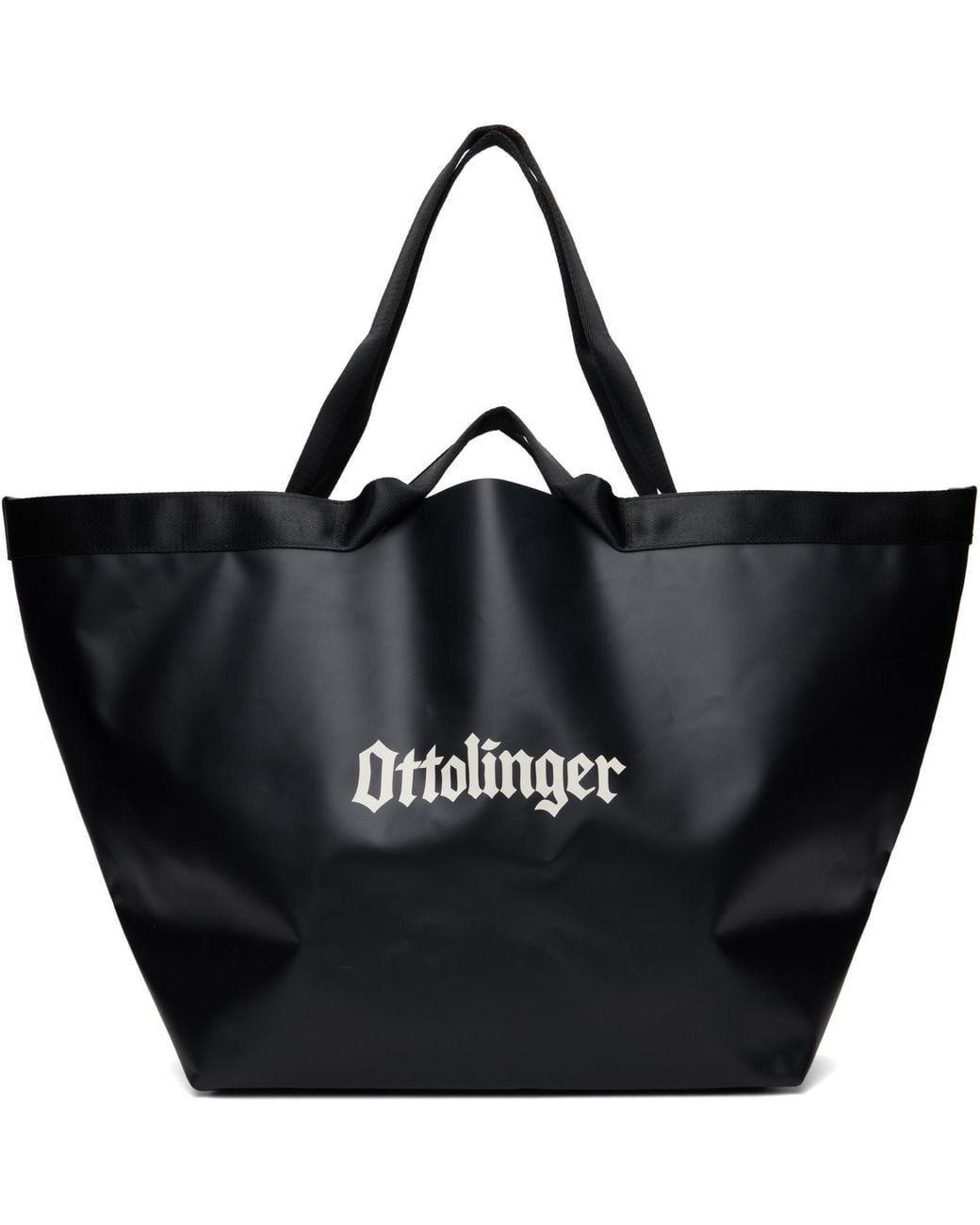OTTOLINGER Black Infinity Shopper Tote