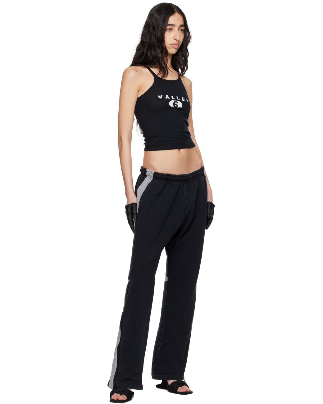 GREG ROSS 'Valley' Tank Top in Black | Lyst