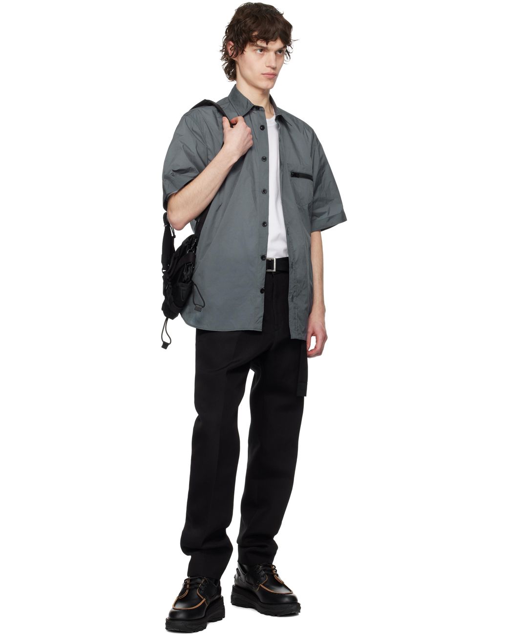 Sacai Alice Crossbody Bag in Black for Men | Lyst Sacai Alice Crossbody Bag in Black for Men | Lyst