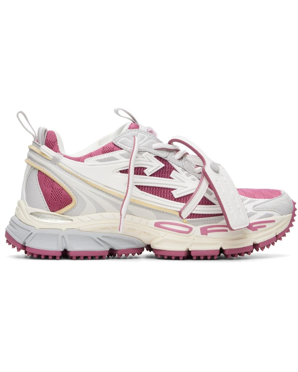 Off-White c/o Virgil Abloh Pink 'Be Right Back' Sneakers