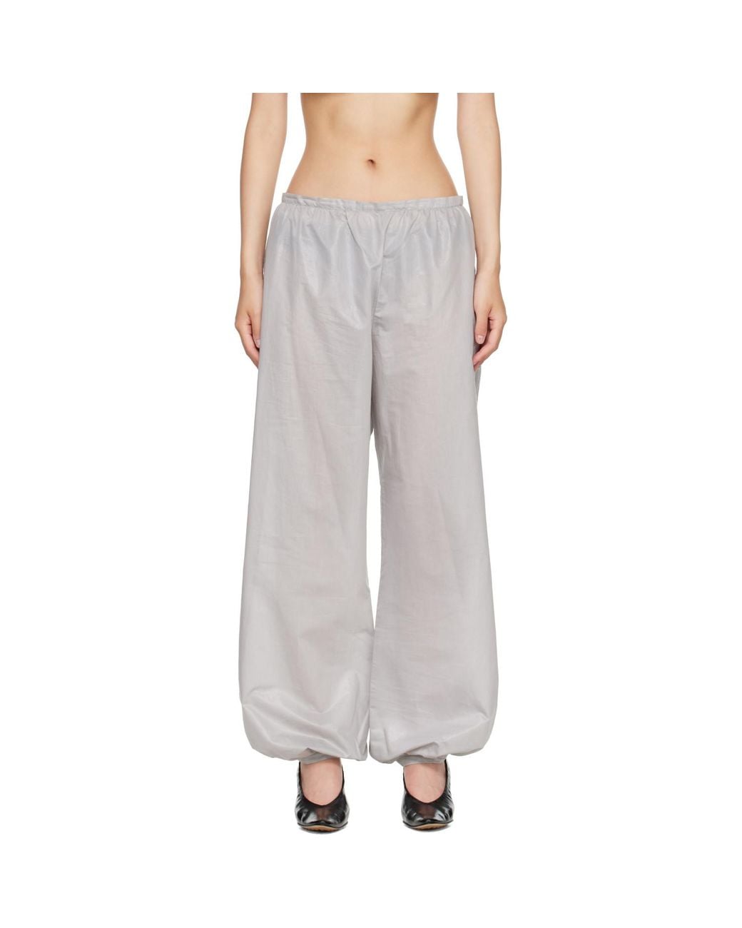 Paloma Wool Gray Boza Trousers