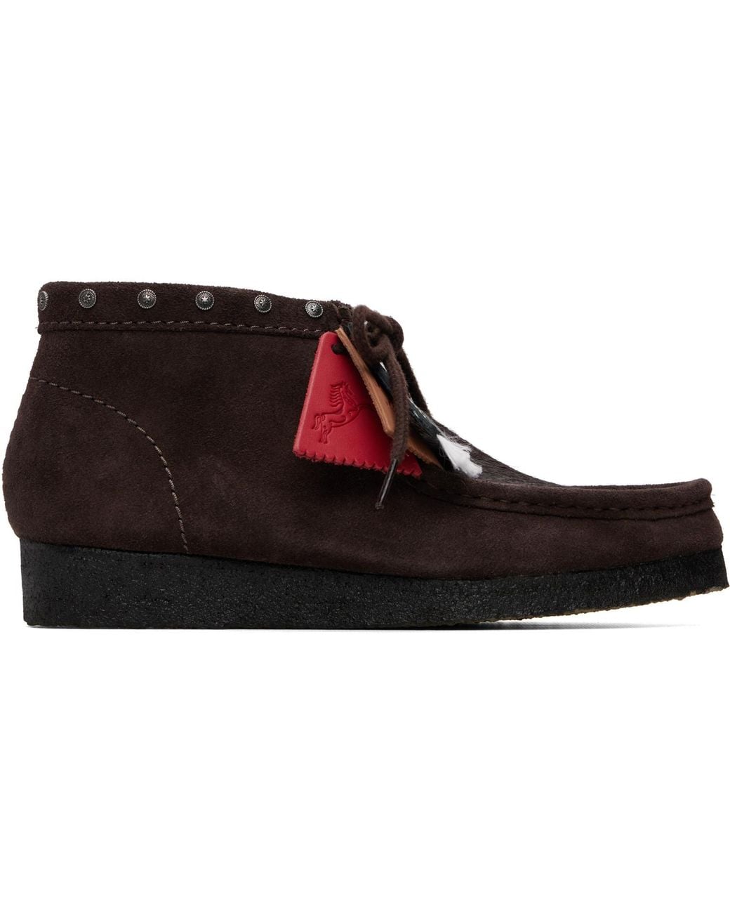 Clarks Black Wallabee Boots for men
