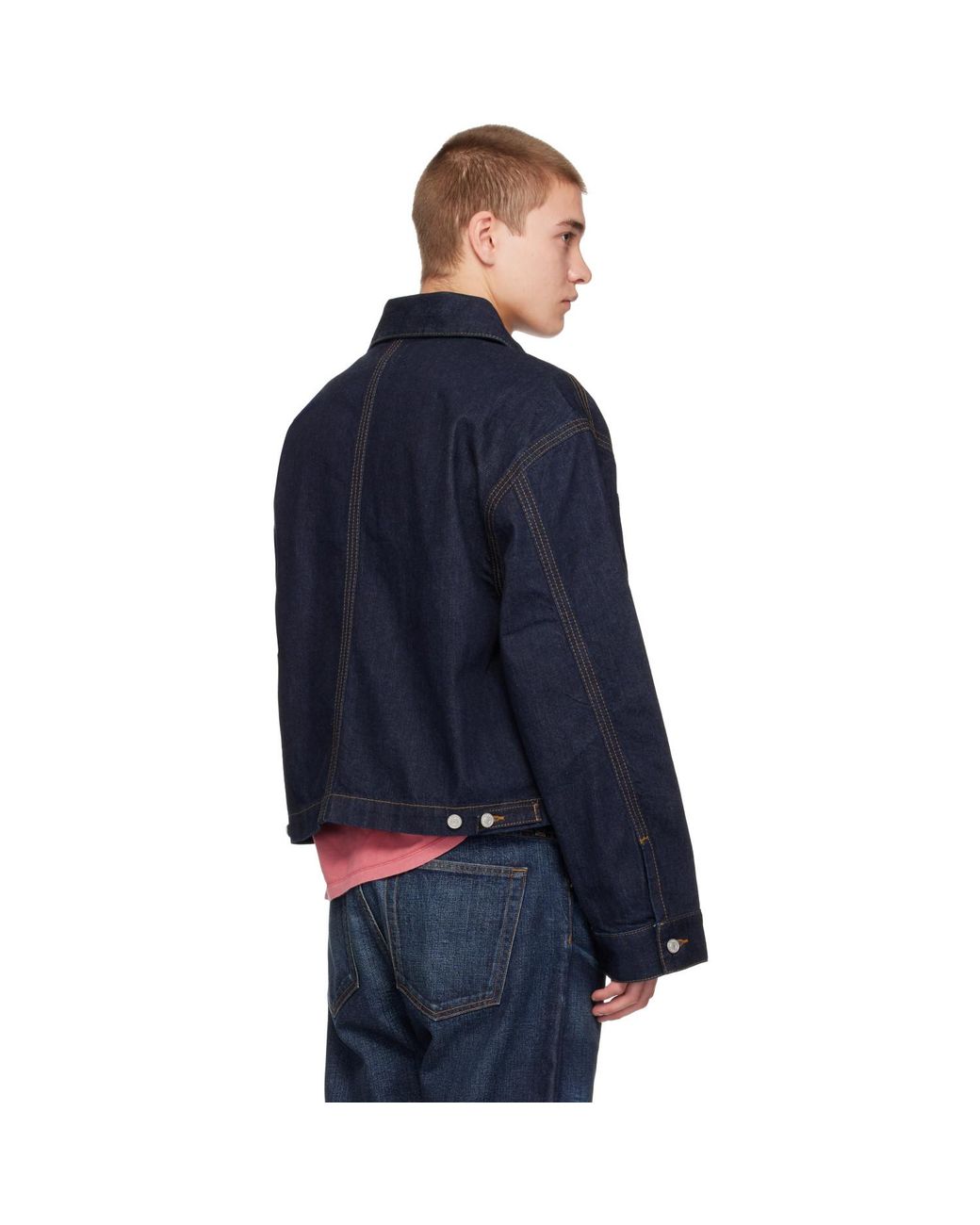 Agolde Blue Croydon Jacket for men