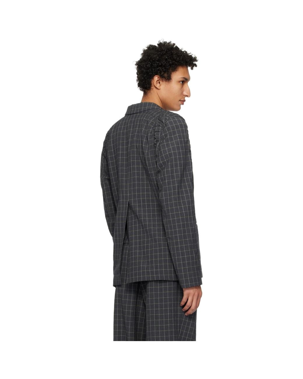 Kiko Kostadinov Black Minna Blazer for men