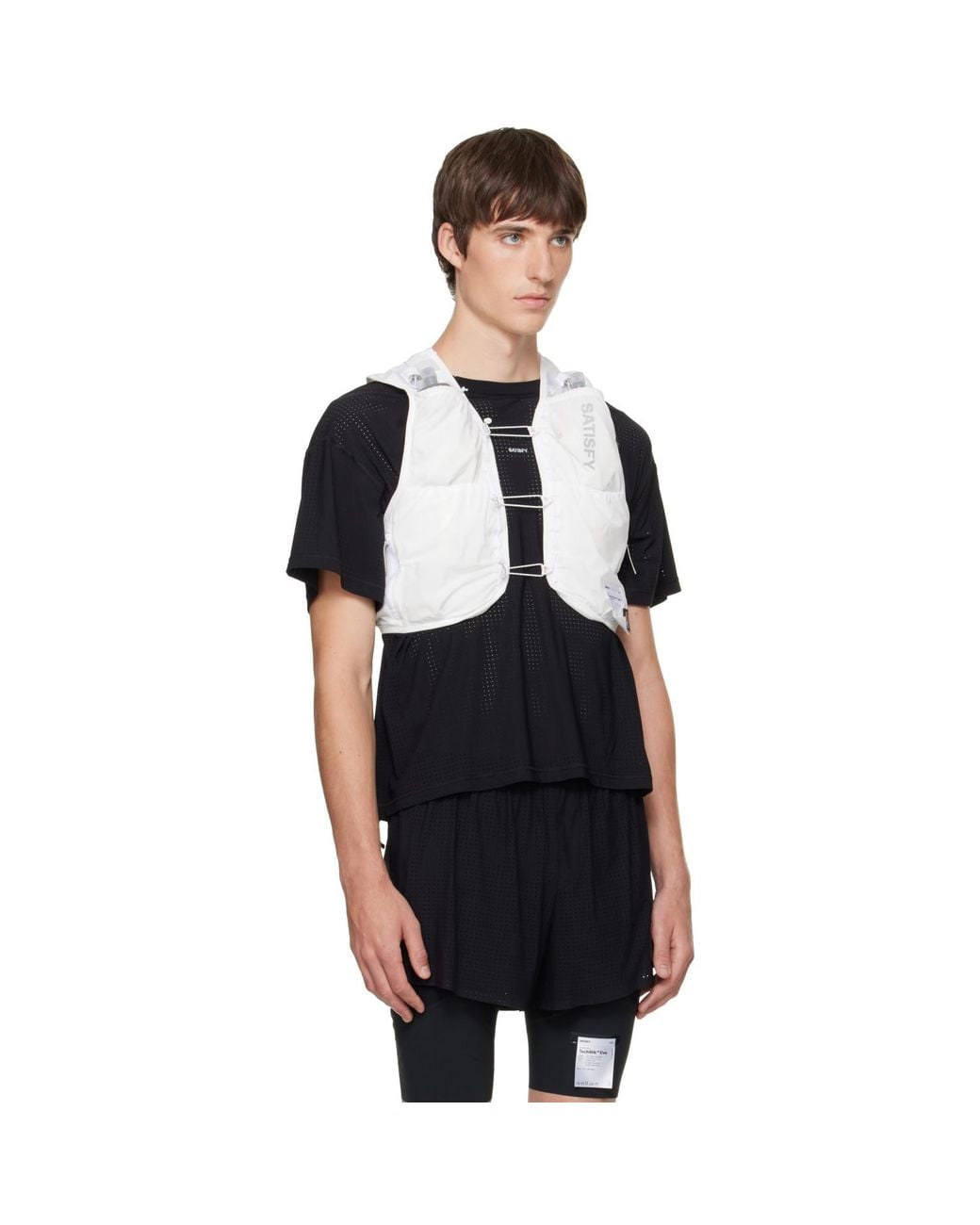 Satisfy Black Justice Cordura 5L Hydration Vest for men