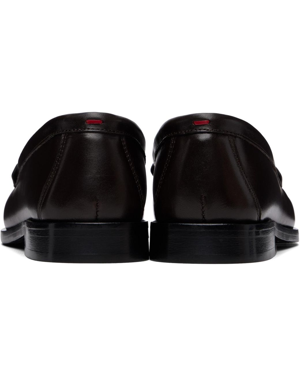 Aeyde Black Arthur Apron Loafers