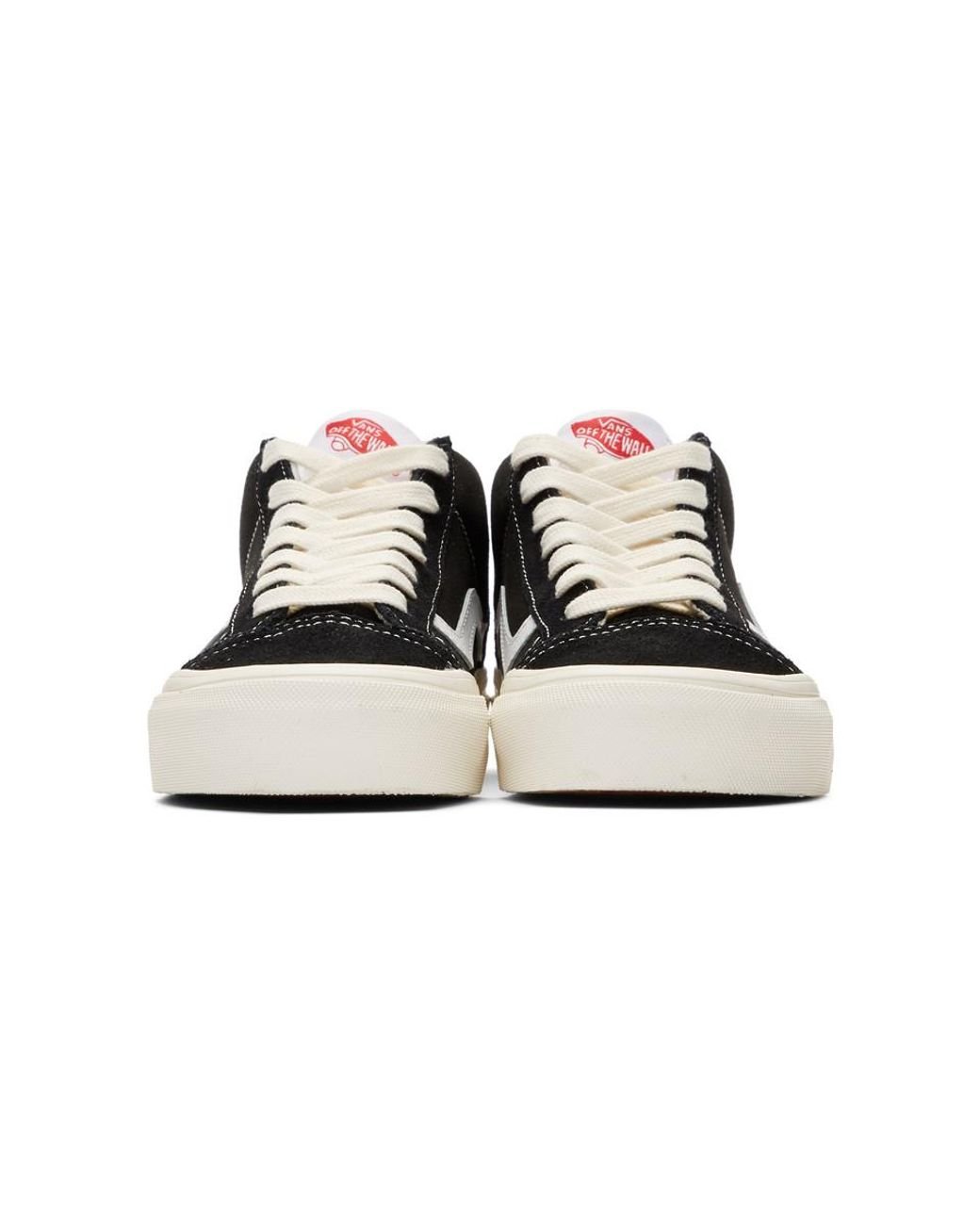 Vans Suede Vault Og Mid Skool 37 Sneakers in Black | Lyst