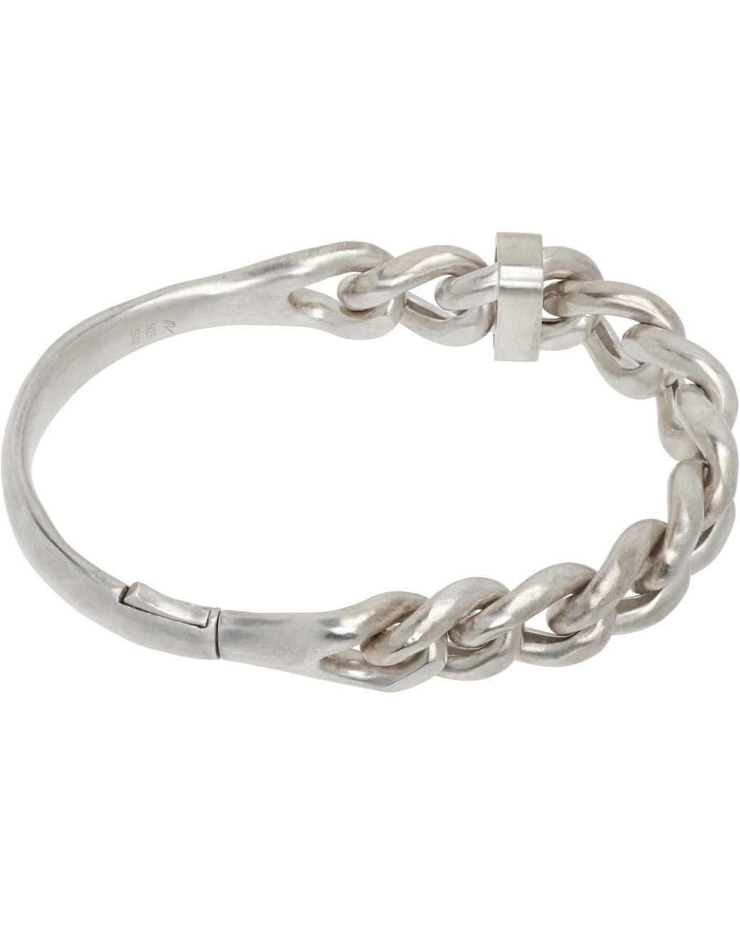 Our Legacy Metallic 'Soft And Solid' Bracelet