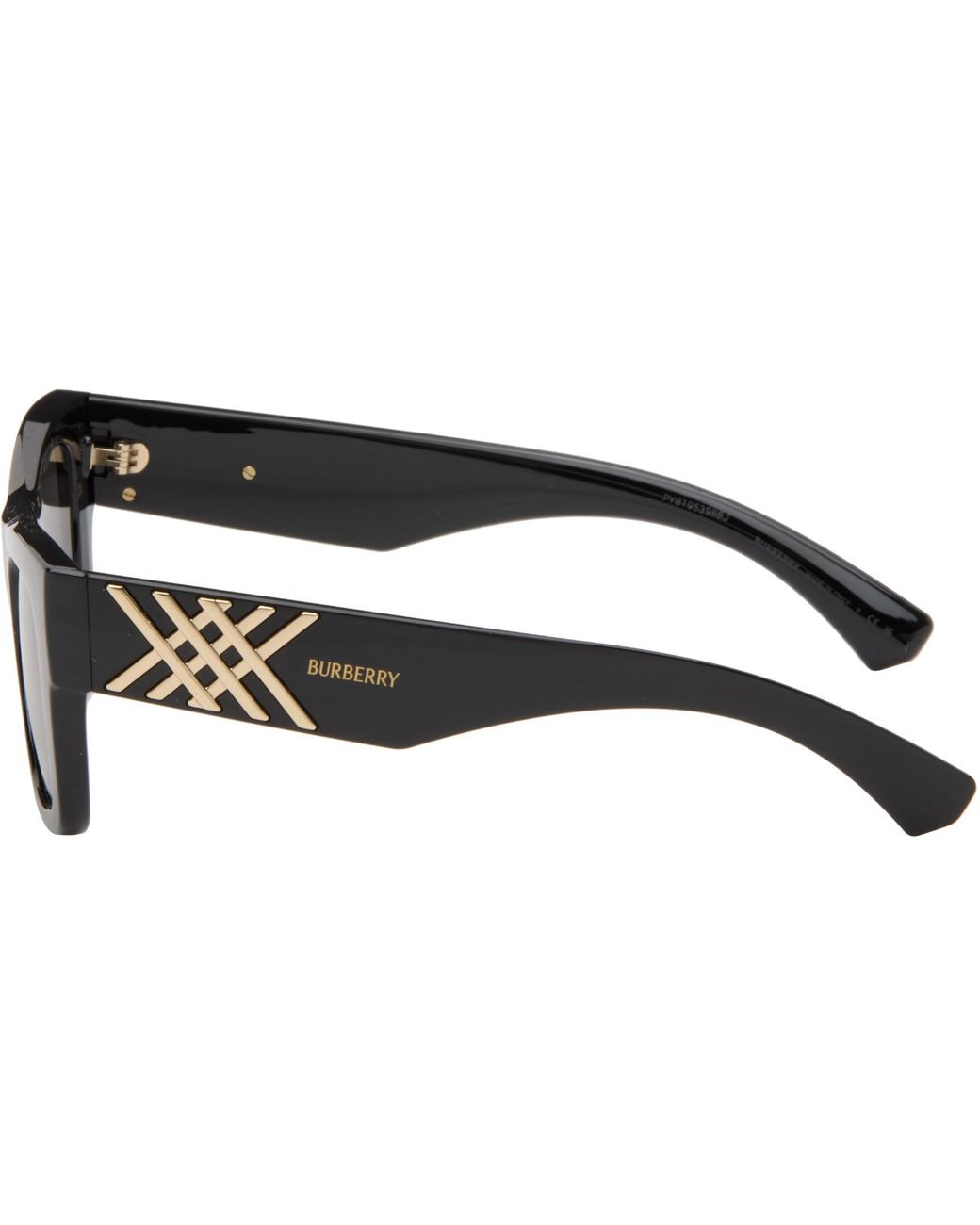 Burberry Gray Square Sunglasses