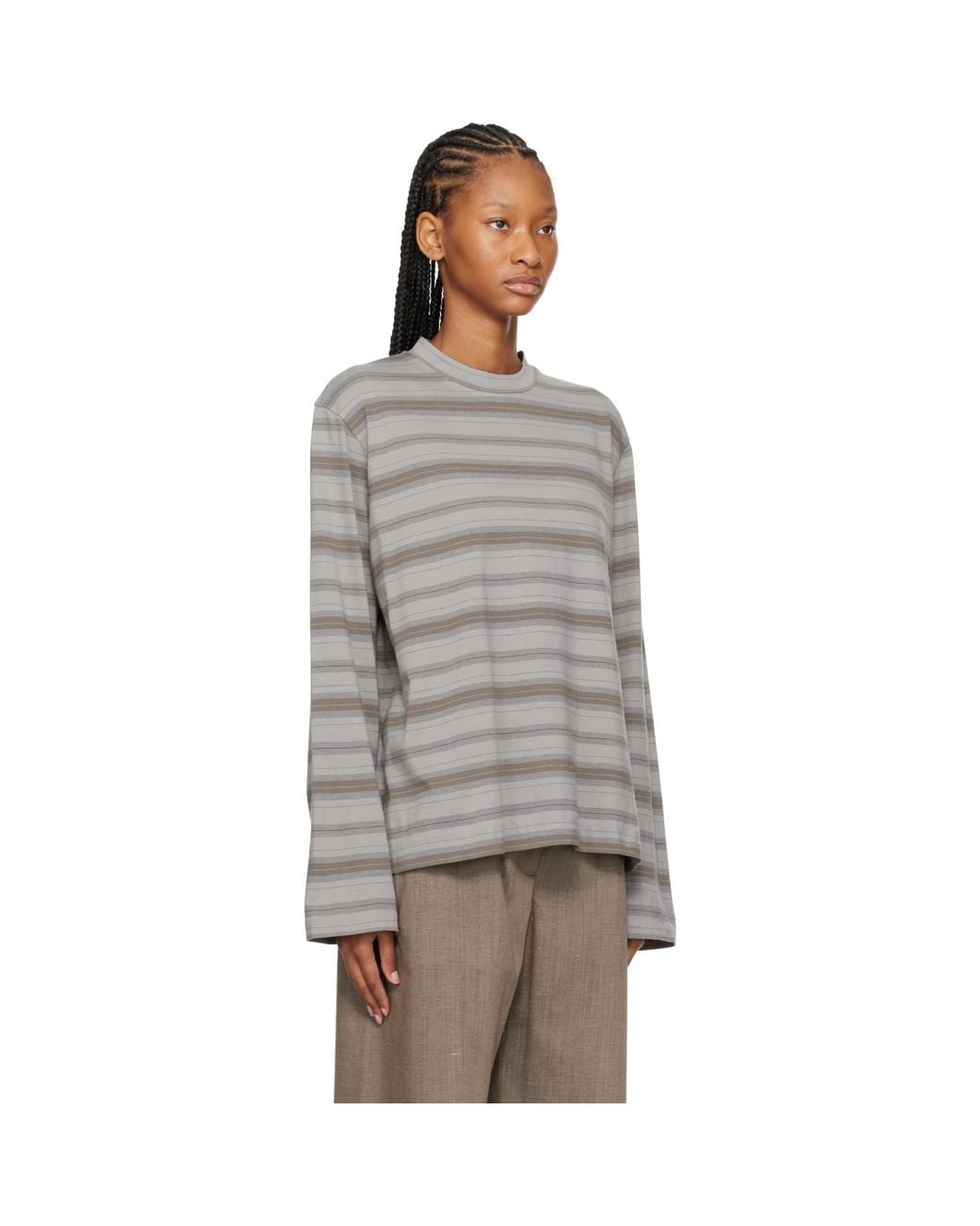 Our Legacy Gray Box Longsleeve T-Shirt