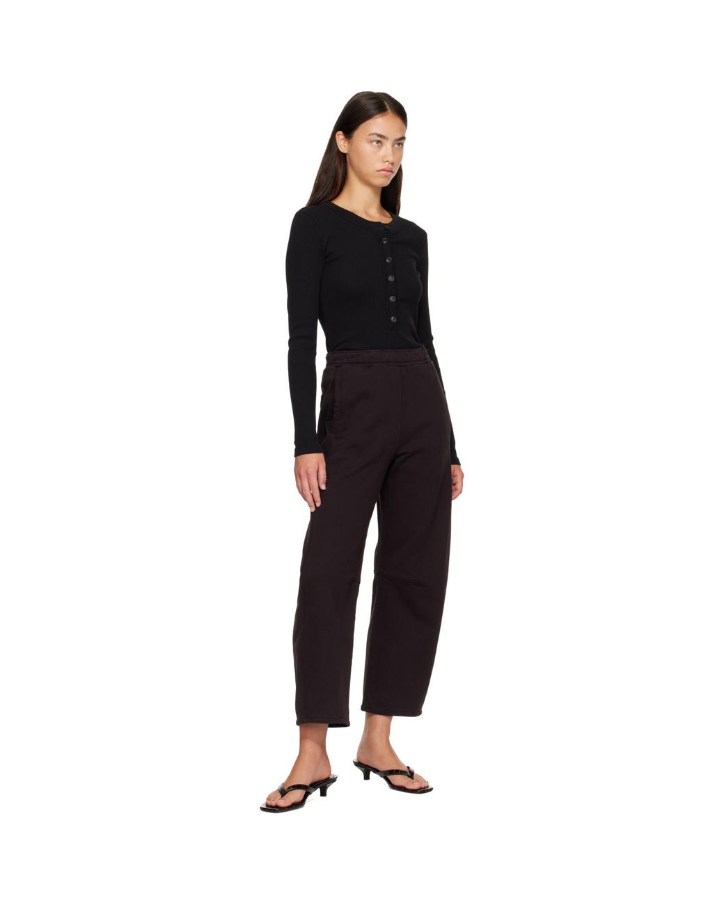 Citizens of Humanity Black Miro Sweatpants