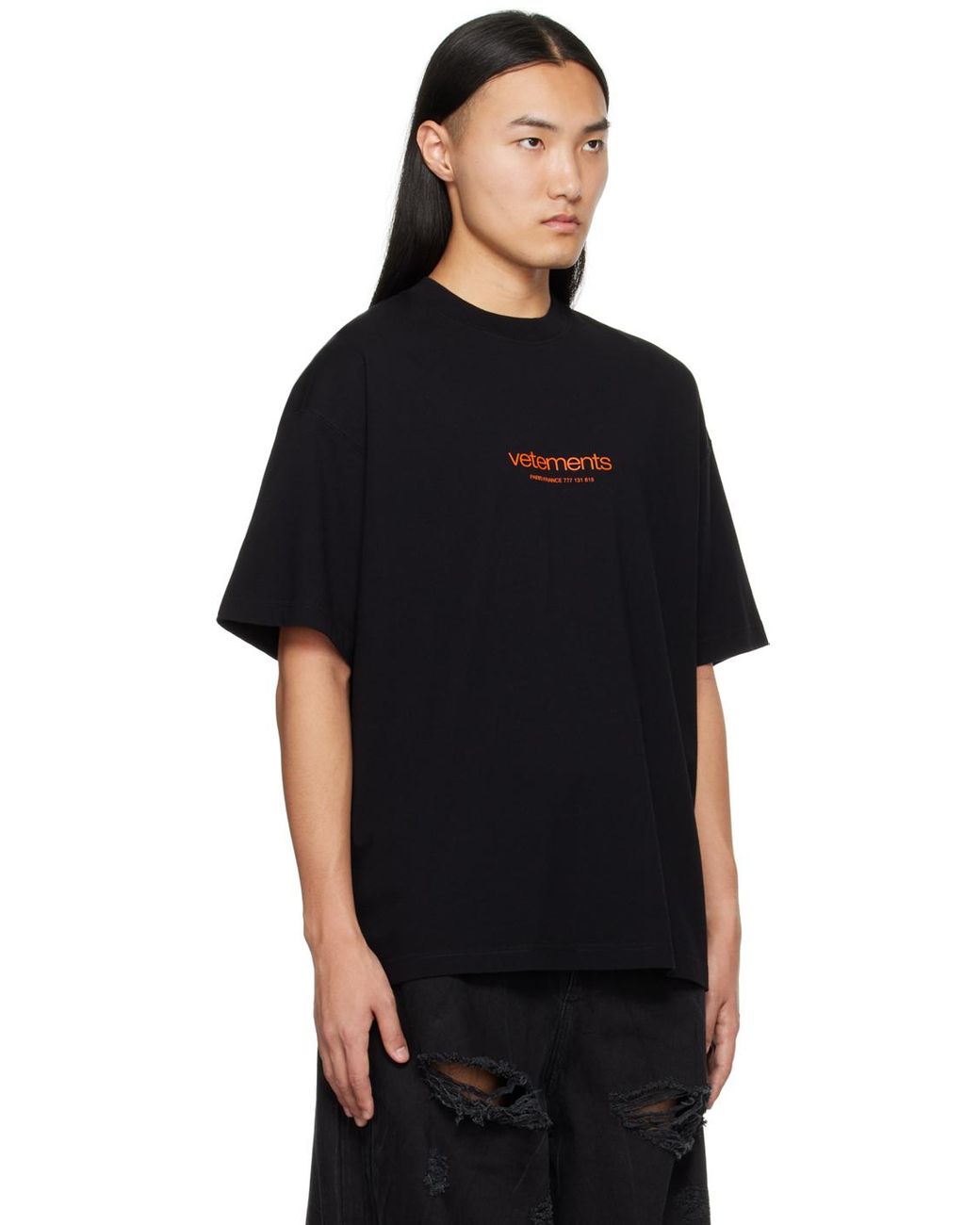Vetements Bonded T-Shirt in Black for Men | Lyst