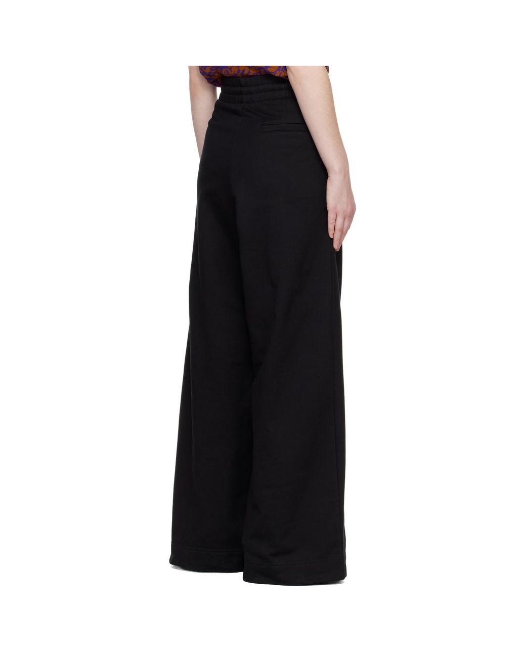 Dries Van Noten Black Loose Sweatpants