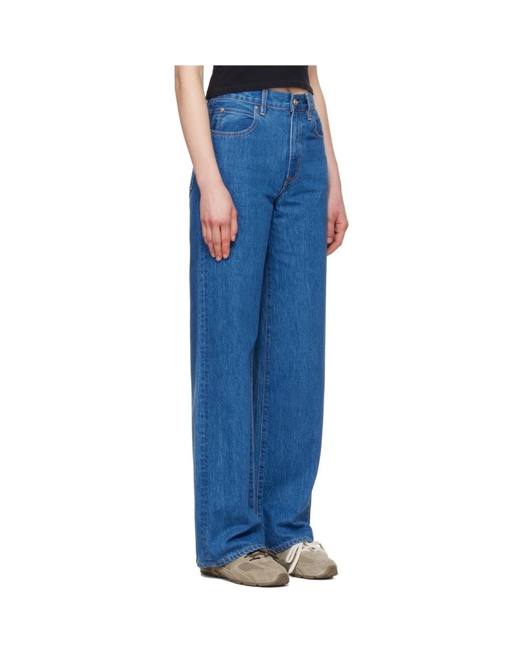SLVRLAKE Denim Blue Grace Jeans