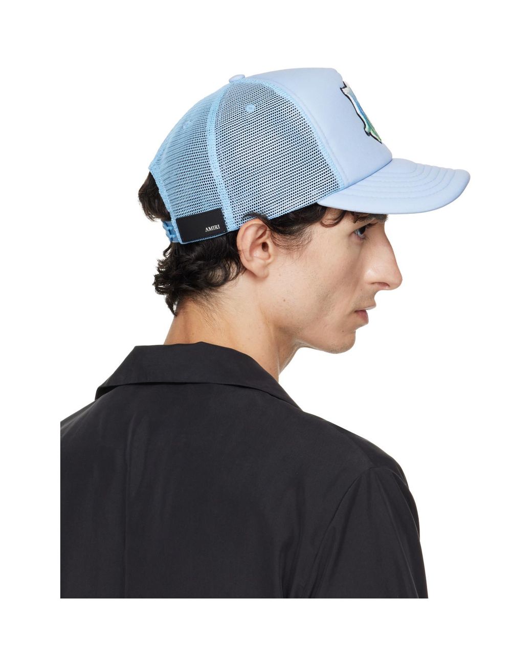 Amiri Blue Ma Surf Trucker Cap for men